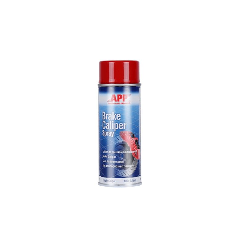124 210150 Лак для тормозных суппортов красный (400 мл) APP Brake Caliper Spray
